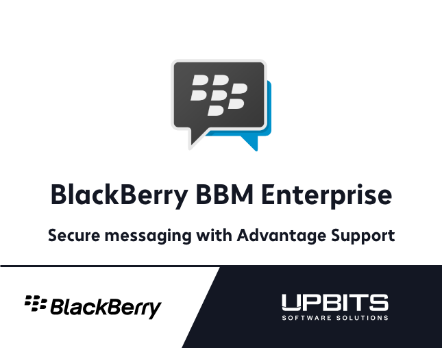 BBM Enterprise - Secure messaging, voice, and video tier with UEM - Advantage Support